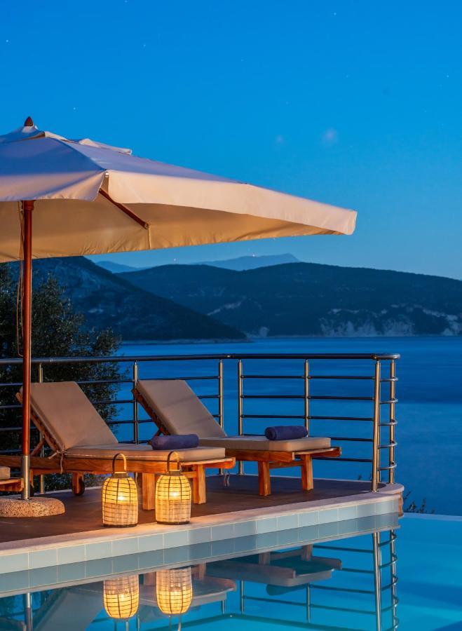 Iris Villas Lefkada - Marine Villa With Private Sea Access Sivota  Exterior photo