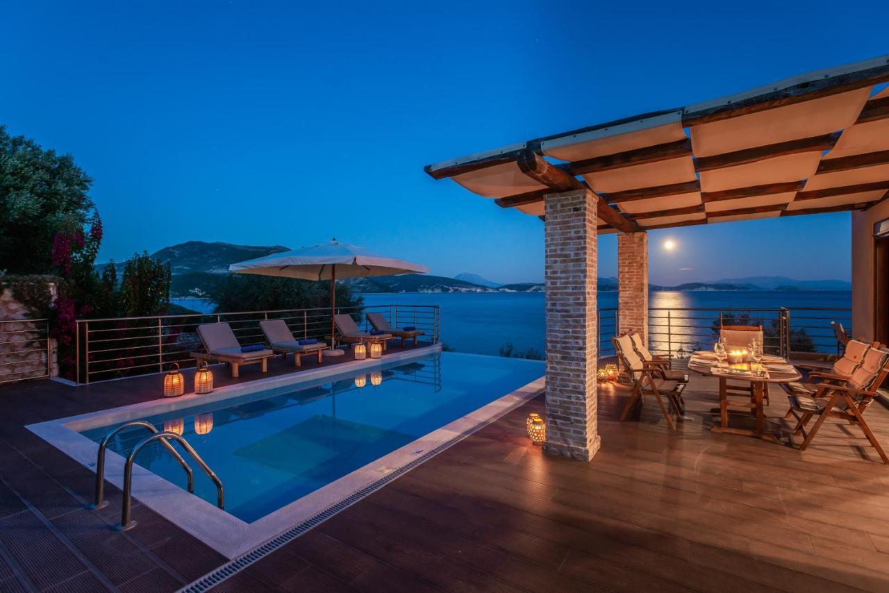 Iris Villas Lefkada - Marine Villa With Private Sea Access Sivota  Exterior photo