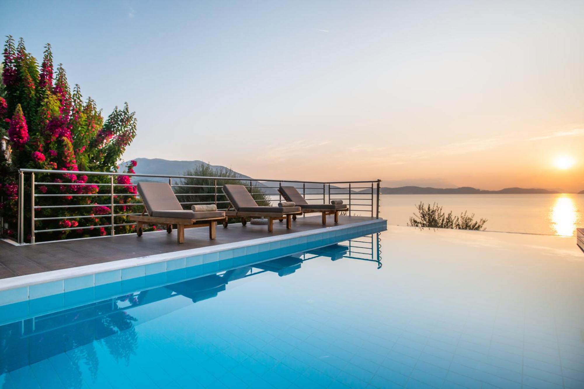 Iris Villas Lefkada - Marine Villa With Private Sea Access Sivota  Exterior photo